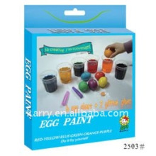 6 cores ovo de páscoa pintura